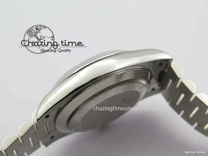 0521 Day-Date 40mm 228206 SS Noob 1:1 Best Edition Quadrant Textured Ice Blue Dial On SS Bracelet A Timeless 3801
